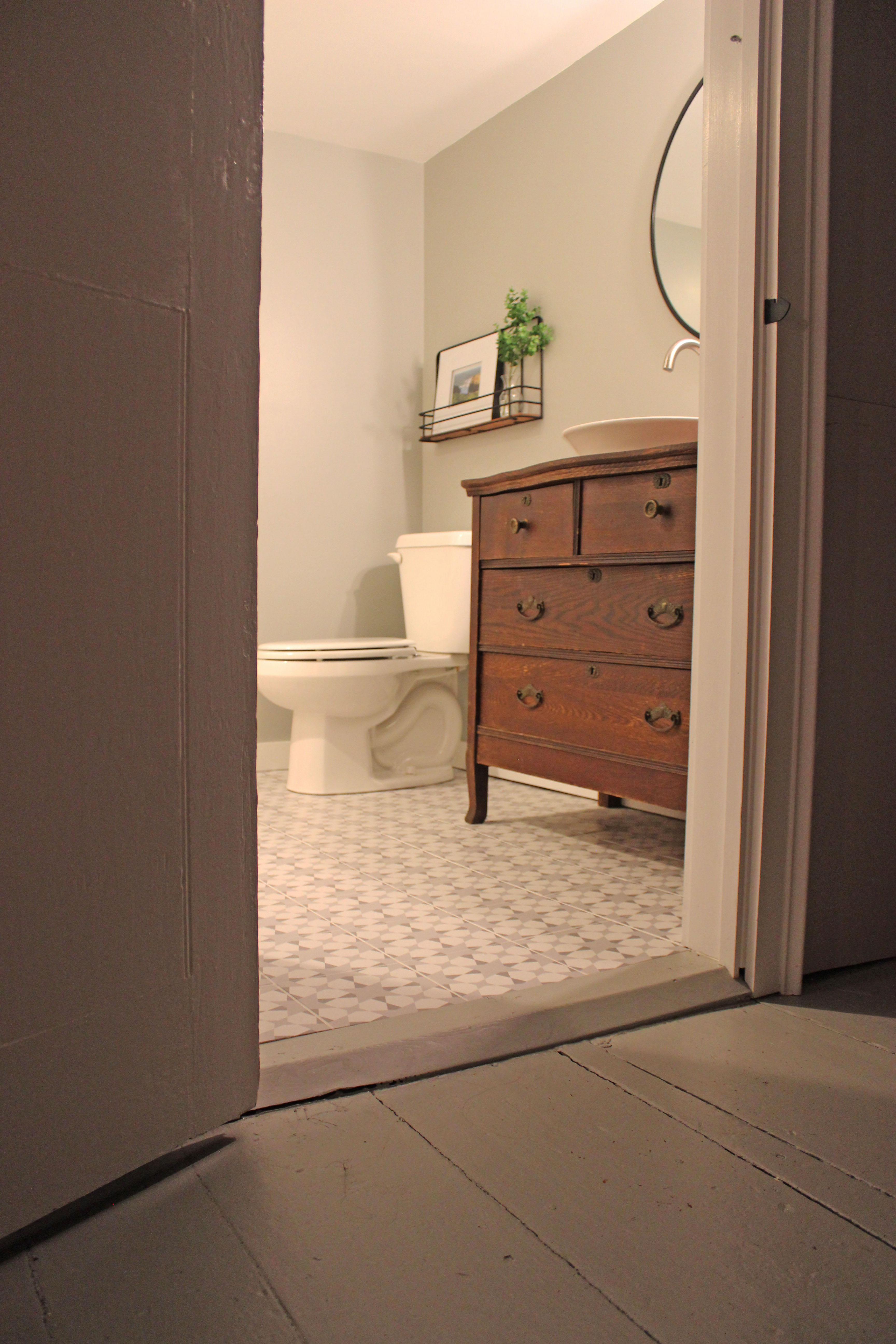 The Finished Guest Bathroom