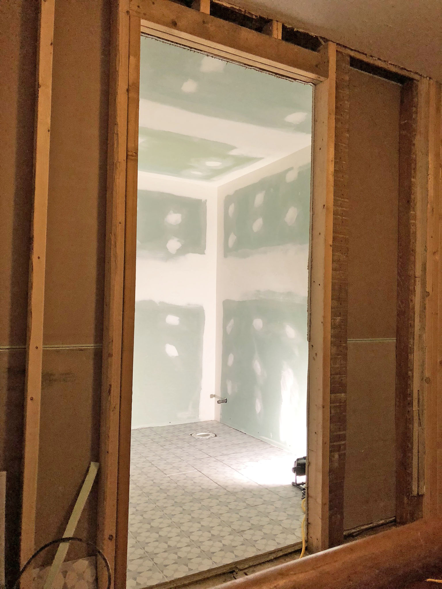 The Guest Bathroom Progress